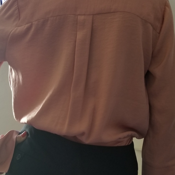 🔥K/Lab Blouson Bodysuit Flarred Sleeve - Picture 5 of 9